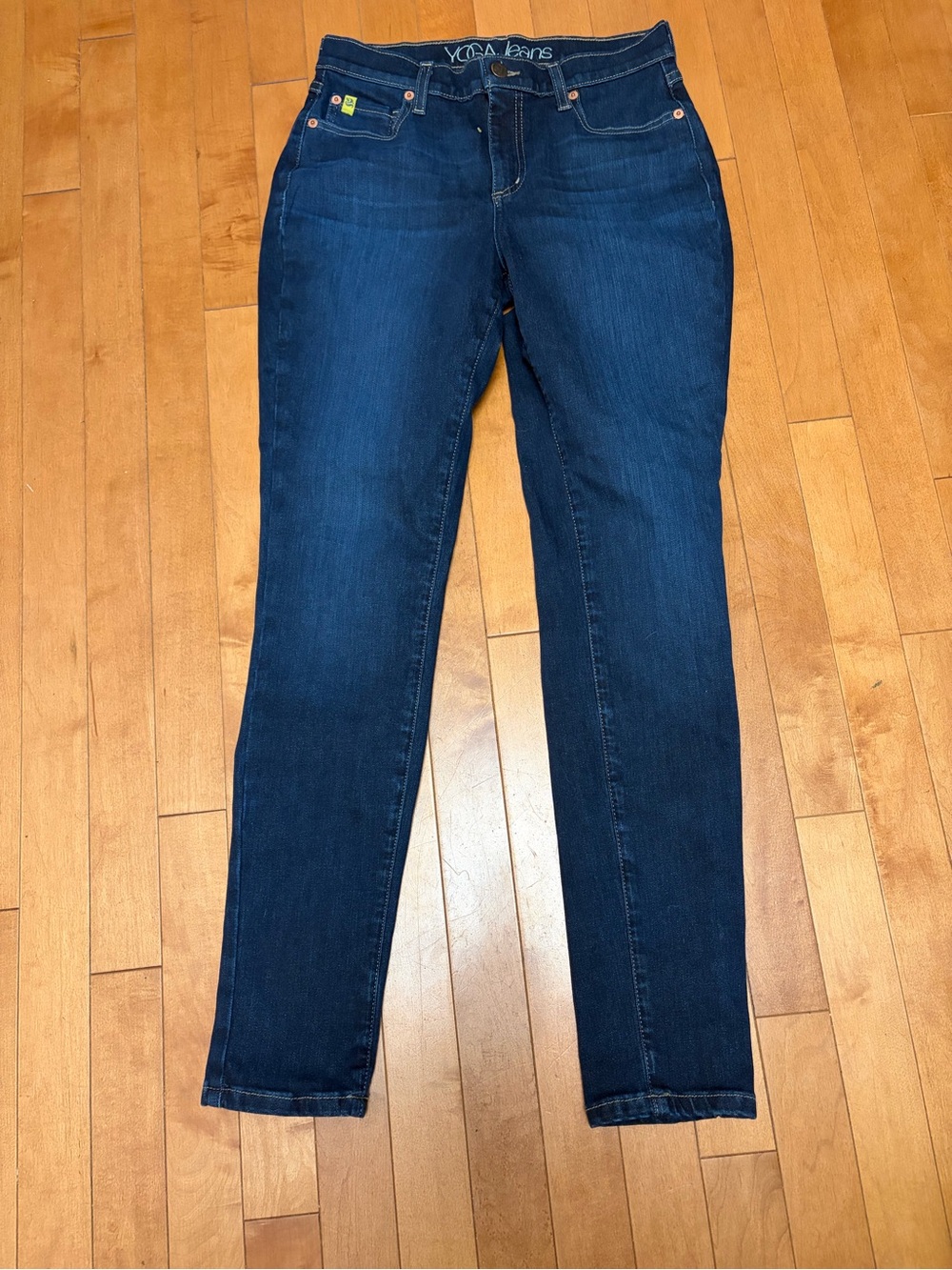 YOGA Jeans Size 29 Women’s Dark Indigo Stretch Jeggings